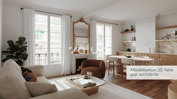 Appartement à vendre à Paris